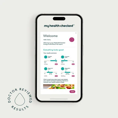 MyHealthChecked Energy Profile Blood Test - Image 5