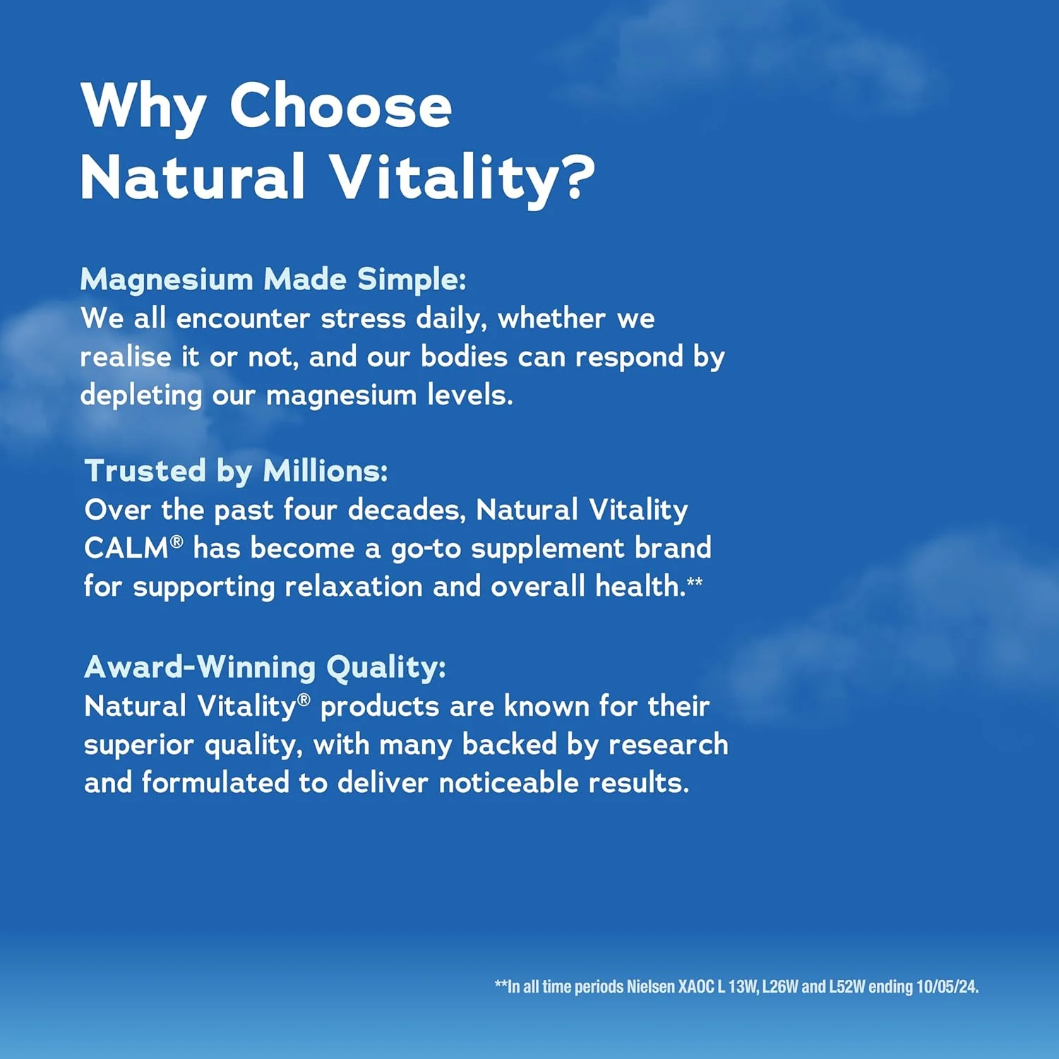 Natural Vitality Calm Relaxing Drink Mix Raspberry Lemon Flavour 400g - Image 7