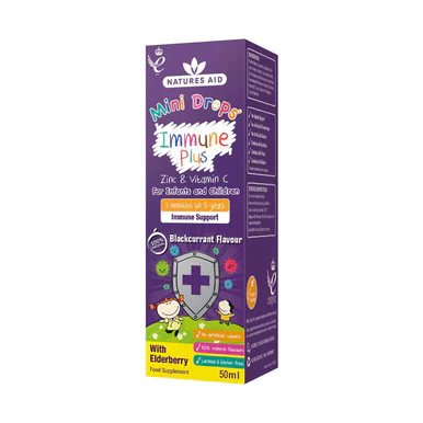 Natures Aid Immune Plus Mini Drops 50ml