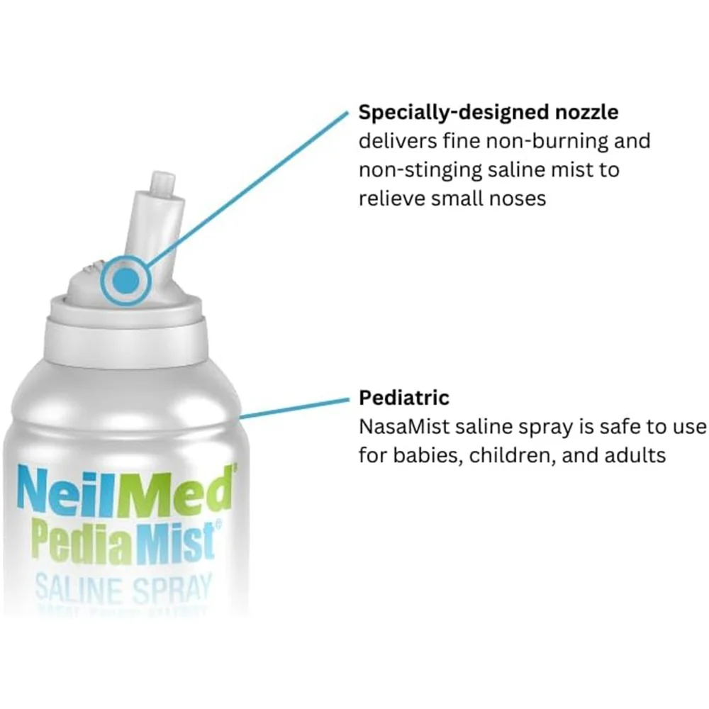Neilmed Pediamist Isotonic Kids Saline Nasal Spray 75ml - Image 2