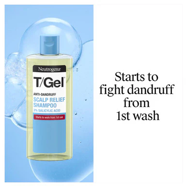 Neutrogena T/Gel Anti-Dandruff Scalp Relief Shampoo 250ml - Image 6