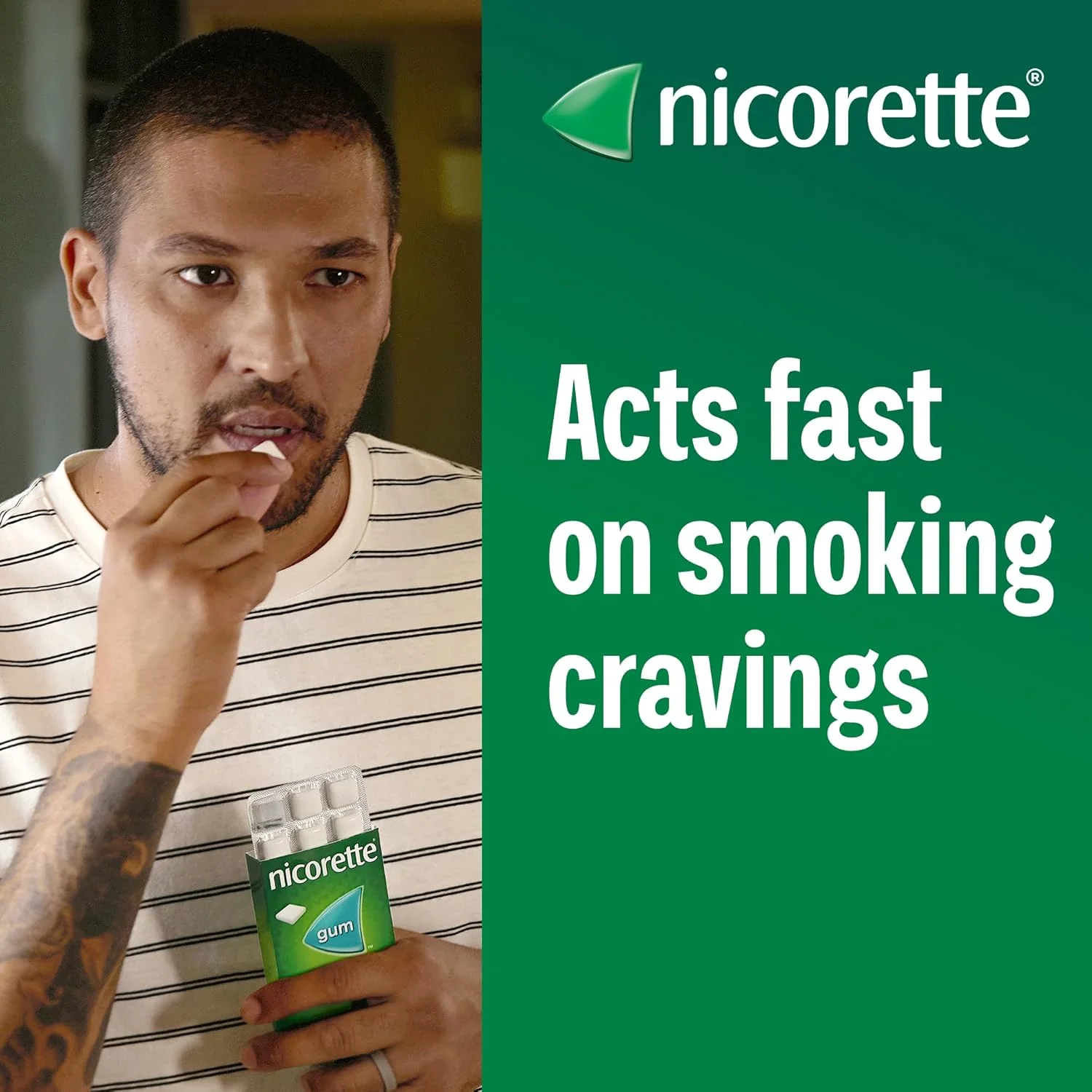 Nicorette Freshmint Gum 2mg 210 Pieces - Image 2