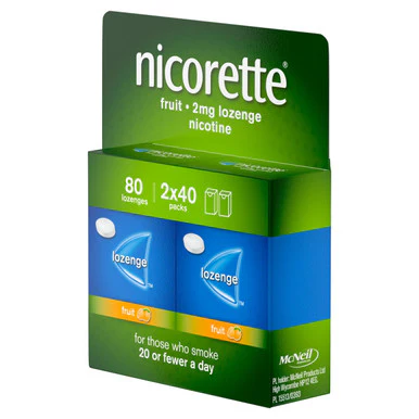 Nicorette Fruit Lozenge 2mg 80 Pack - Image 6