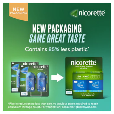 Nicorette Mint Lozenge 2mg 160 Pack - Image 4