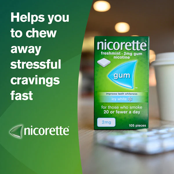 Nicorette Original Gum 4mg 105 Pieces - Image 3