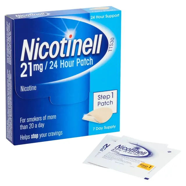 Nicotinell 24 Hour Patches Step One 21mg 7 Pack x 6 - Image 2