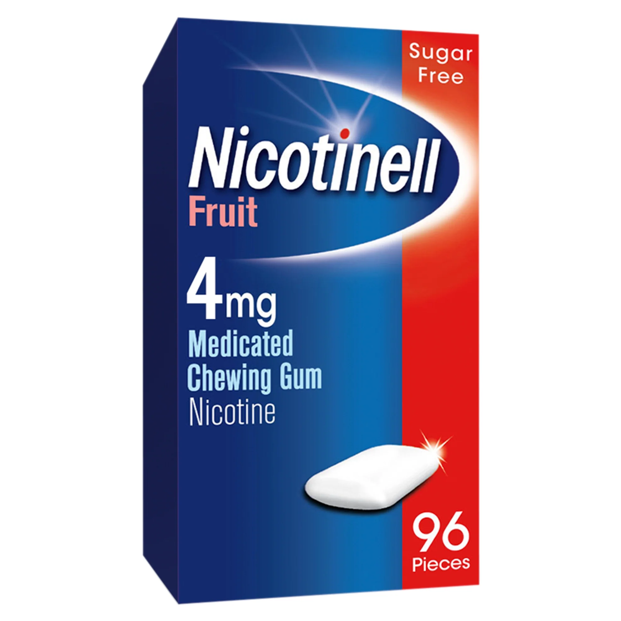 Nicotinell 4mg Fruit Gum 96 Pieces