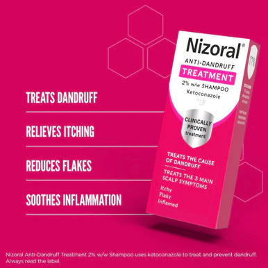 Nizoral Anti-Dandruff Shampoo 60ml - Image 4