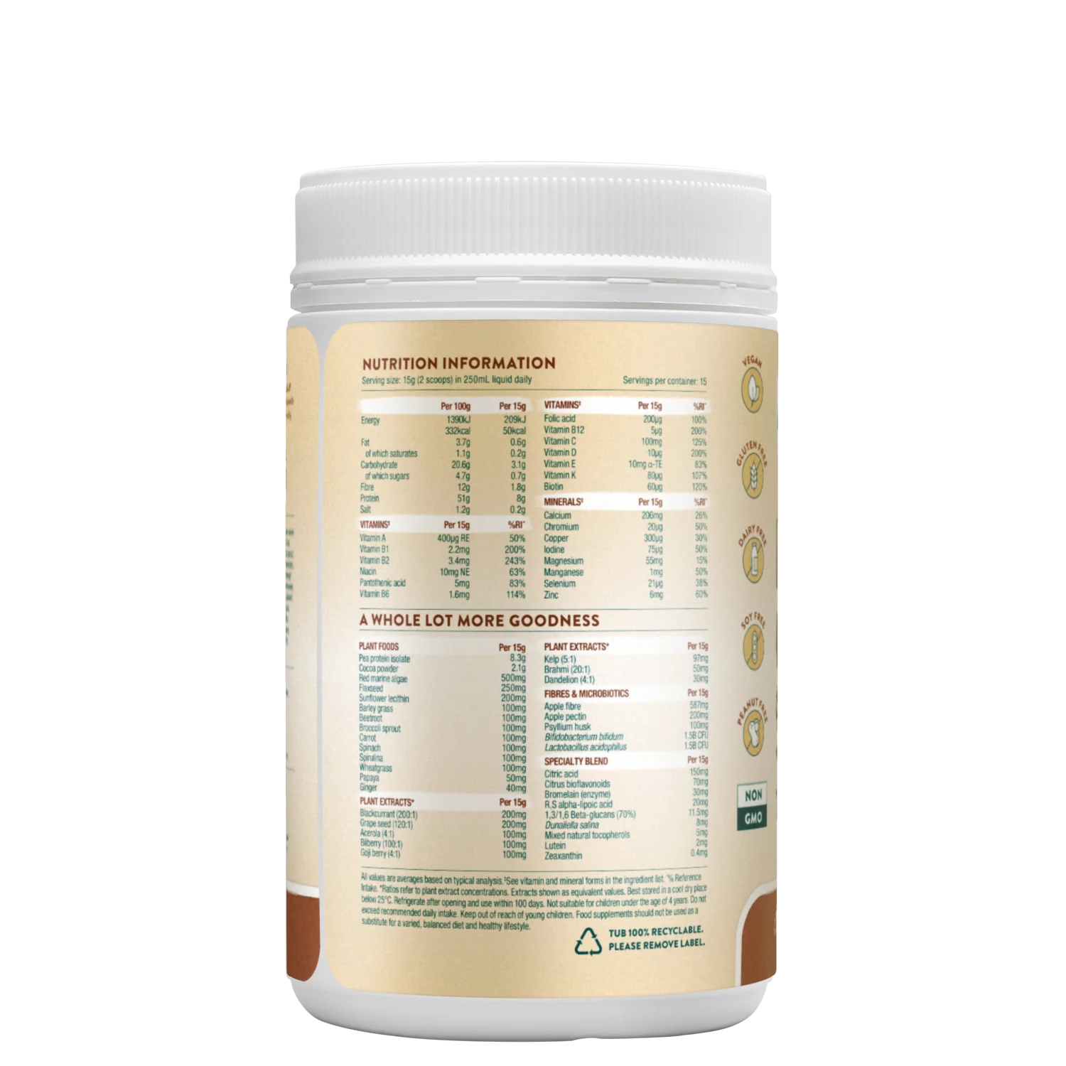 Nuzest Kids Good Stuff Rich Chocolate 225g - Image 2