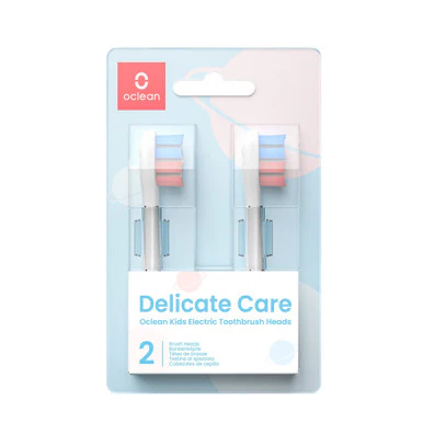 Oclean Kids Brush Head 2 Pack White