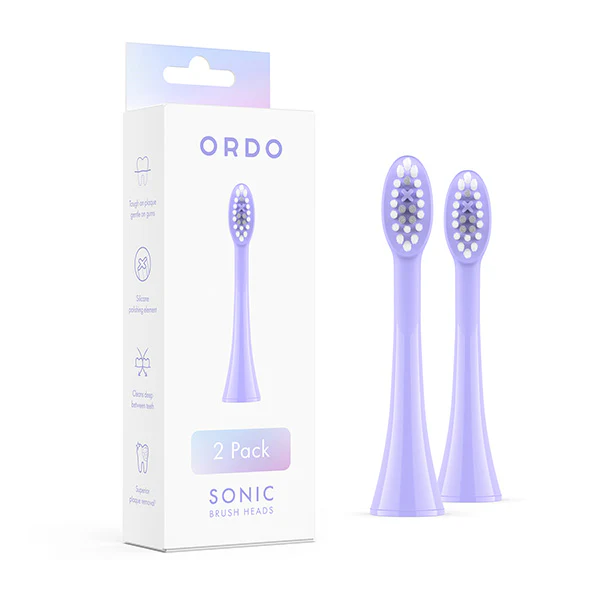 Ordo Sonic Brush Heads Violet 2 Pack