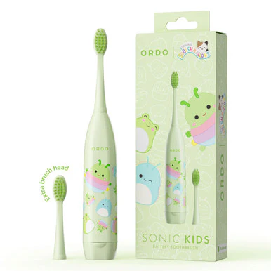 Ordo Sonic Kids Battery Toothbrush - Squishmallows Rutabaga