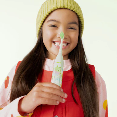 Ordo Sonic Kids Battery Toothbrush - Squishmallows Rutabaga - Image 6