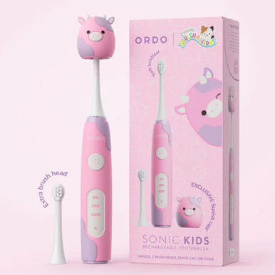 Ordo Sonic Kids Rechargeable Toothbrush - Squishmallows Patty