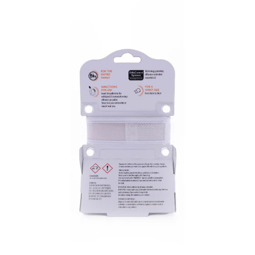 Parakito Adult Anti-Mosquito White Wristband - Image 2
