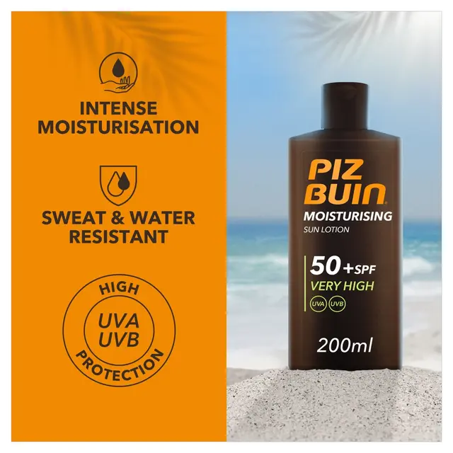 Piz Buin Allergy Sun Sensitive Skin Lotion SPF 50 200ml - Image 4