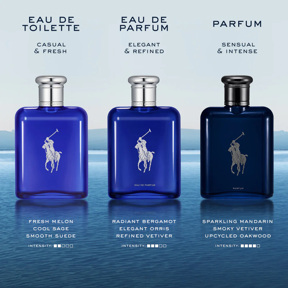 Ralph Lauren Polo Blue Eau De Parfume 125ml - Image 3
