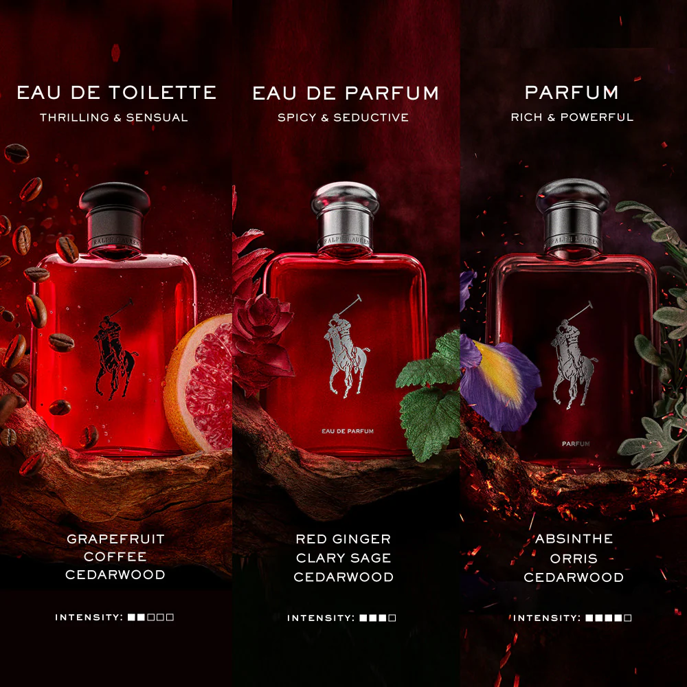 Ralph Lauren Polo Red Eau De Toilette 125ml - Image 5