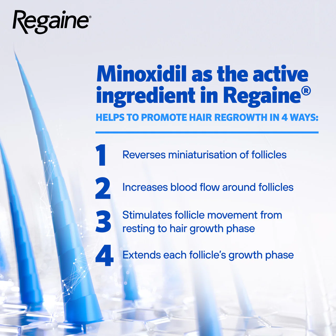 Regaine 5% Extra Strength Hair Regrowth Foam For Men - 3 Month Supply 3x73ml Bottle - Image 12