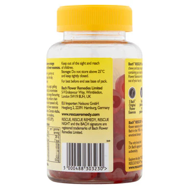 Rescue Remedy Day Gummies Orange Flavour 60 gummies - Image 3