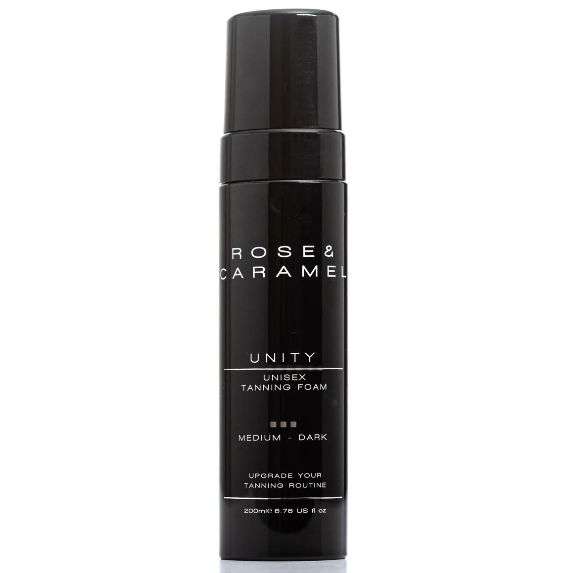 Rose & Caramel Unity Unisex Medium-Dark Tanning Foam 200ml