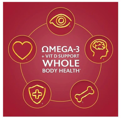 Seven Seas Omega 3 & Turmeric 30 Capsules + 30 Tablets - Image 2