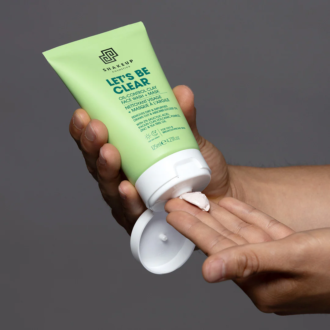 Shakeup LetÃ¢â‚¬â„¢s Be Clear Oil-Control Clay Face Wash + Mask 125ml - Image 2