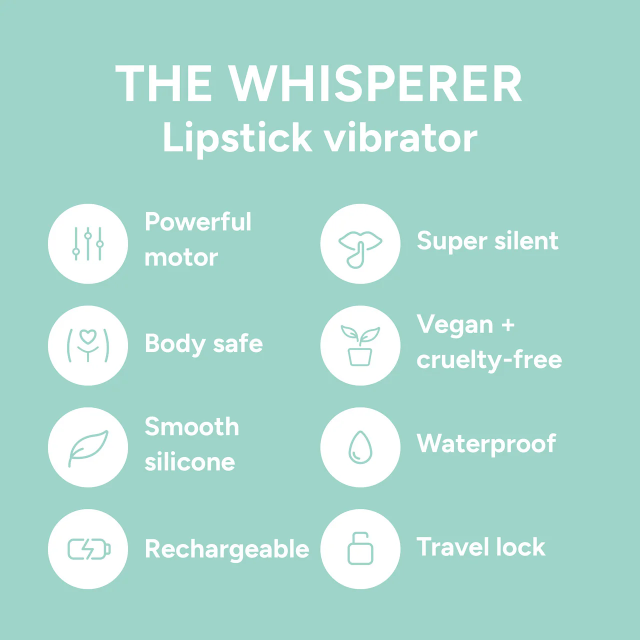 Smile Makers The Whisperer Lipstick Vibrator - Image 3