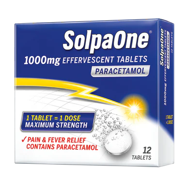 SolpaOne 1000mg Effervescent 12 tabs