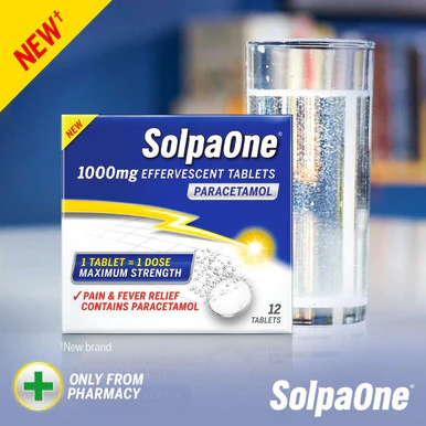 SolpaOne 1000mg Effervescent 12 tabs - Image 3