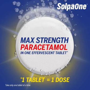 SolpaOne 1000mg Effervescent 12 tabs - Image 8