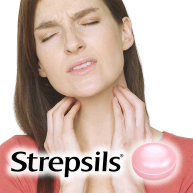 Strepsils Extra Triple Action Blackcurrant Lozenges 24 Pack - Image 2