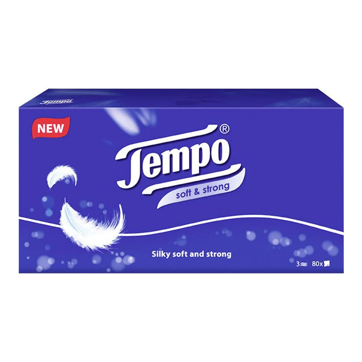 Tempo Soft & Strong Tissues 80 Tissues