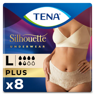 TENA Lady Silhouette Incontinence Pants Plus Large 8 Pack - Image 4