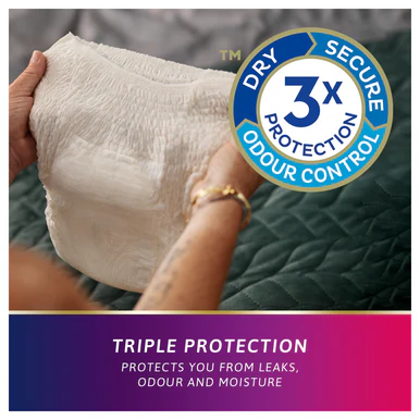 TENA Lady Silhouette Incontinence Pants Plus Medium 9 Pack - Image 2