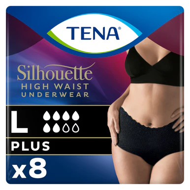 TENA Silhouette Plus Black Large