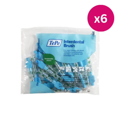 TePe Interdental Brushes Original Blue x6