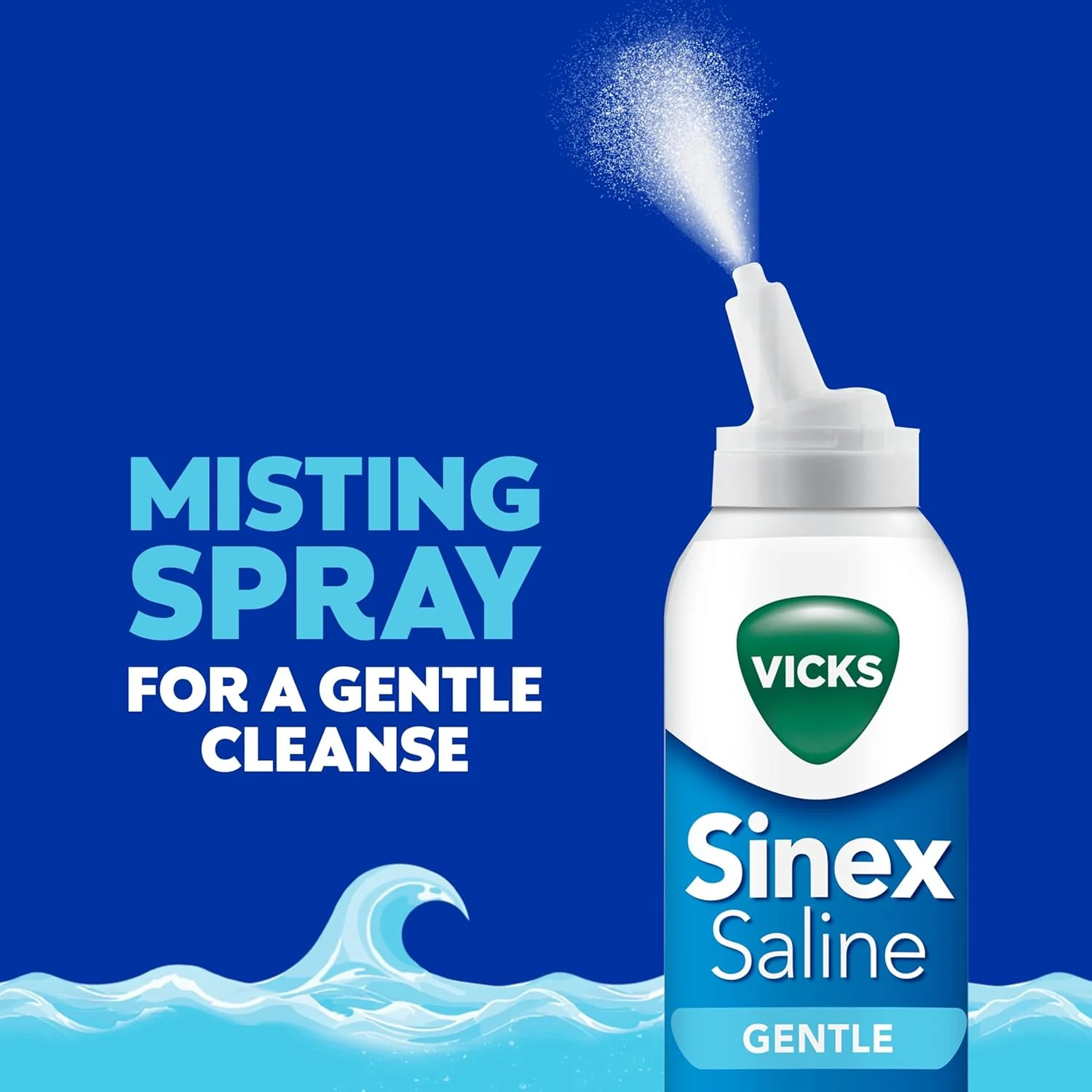 Vicks Saline Spray Isotonic Aloe Gentle 120ml - Image 4