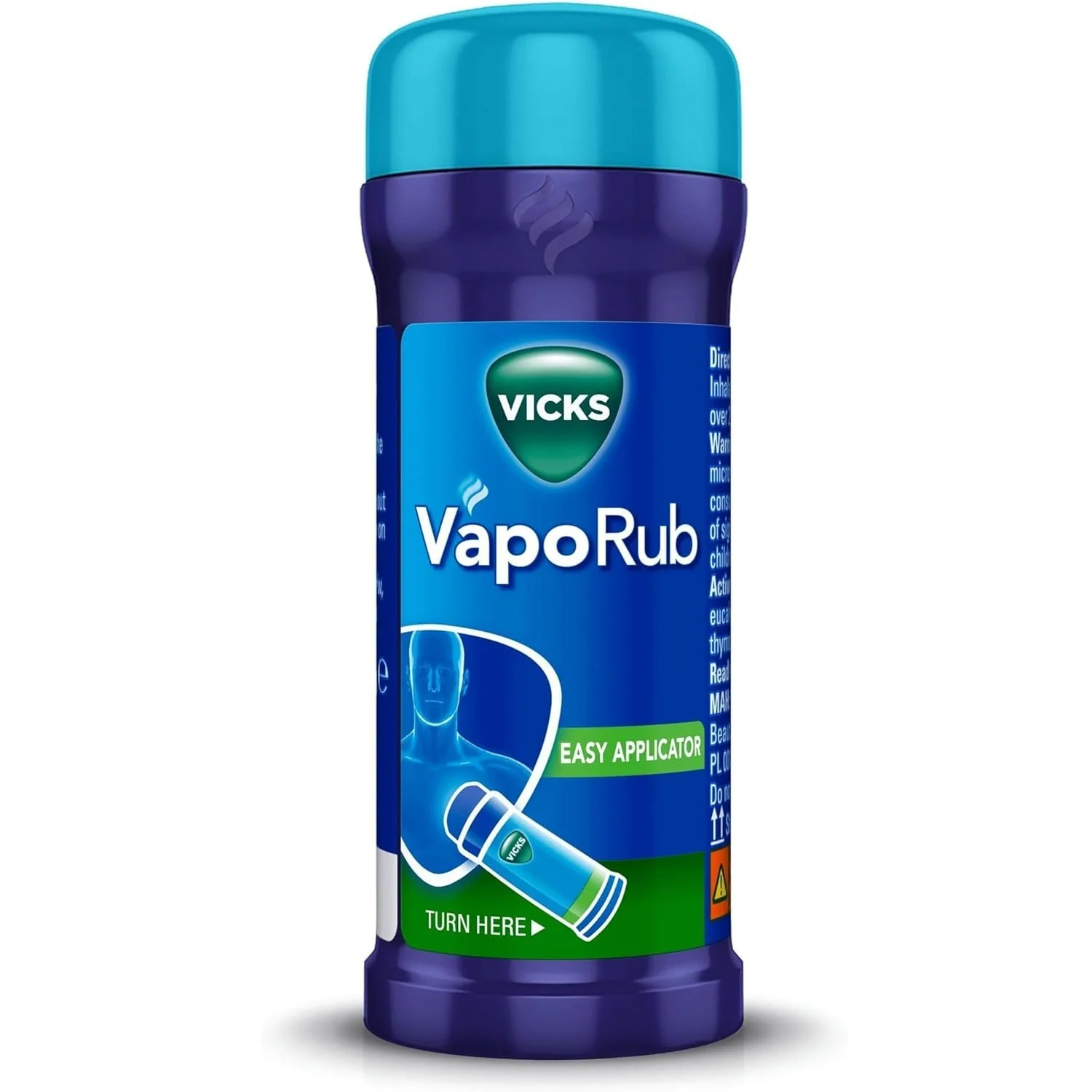 Vicks Vaporub Decongestant Rub Easy Applicator 35G - Image 2