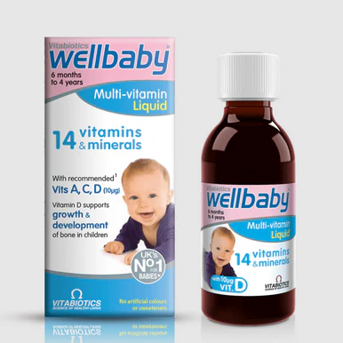 Vitabiotics Wellbaby Multi-Vitamin Liquid 150ml - Image 2