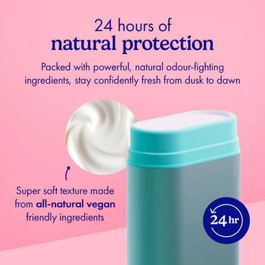 Wild Fresh Cotton & Sea Salt Deodorant with Aqua Case Starter Pack - Image 5