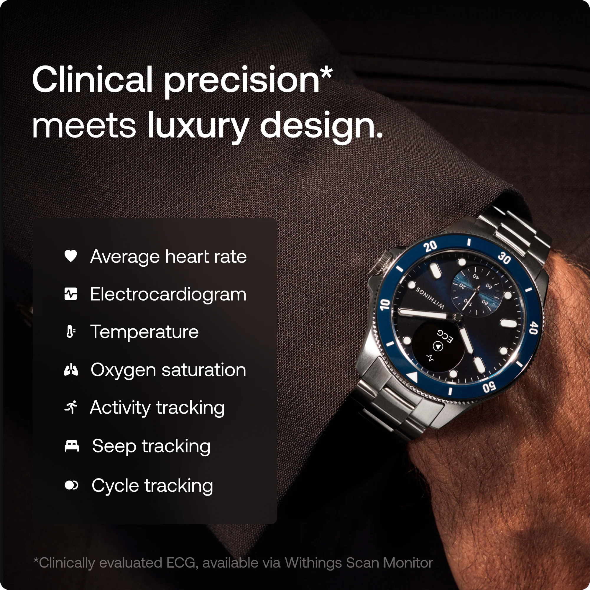 Withings ScanWatch Nova Blue - Image 3