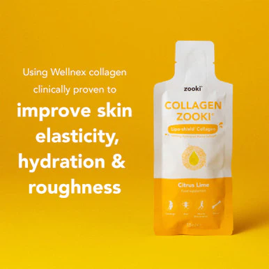 Zooki Marine Collagen 5,000mg Citrus Lime Flavour 15ml 30 Sachets - Image 2